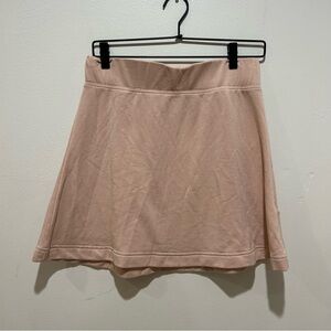 FP Beach by Free People Beige Peach Mini Sweatshirt Skirt - Women’s Size Small
